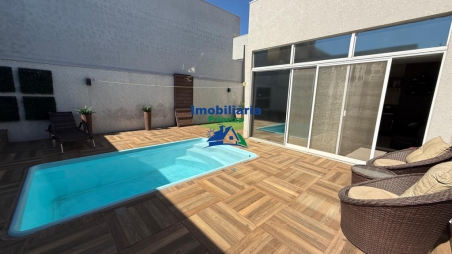 CASA MOBILIADA NO CONDOMÍNIO LEONARDO...